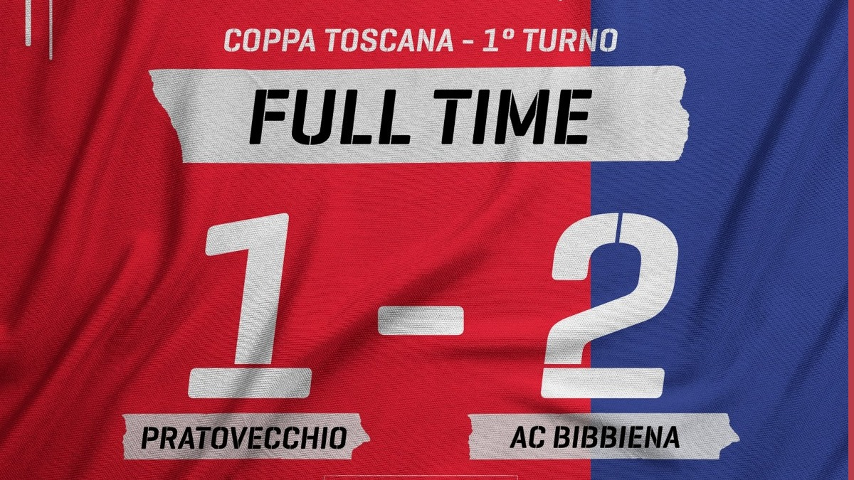 Coppa Toscana Prima Cat. Il Bibbiena espugna Pratovecchio Toscana