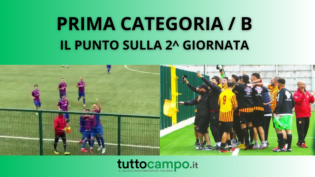 Prima Categoria B, il punto dopo la 2^ giornata: Scerni dilagante ...