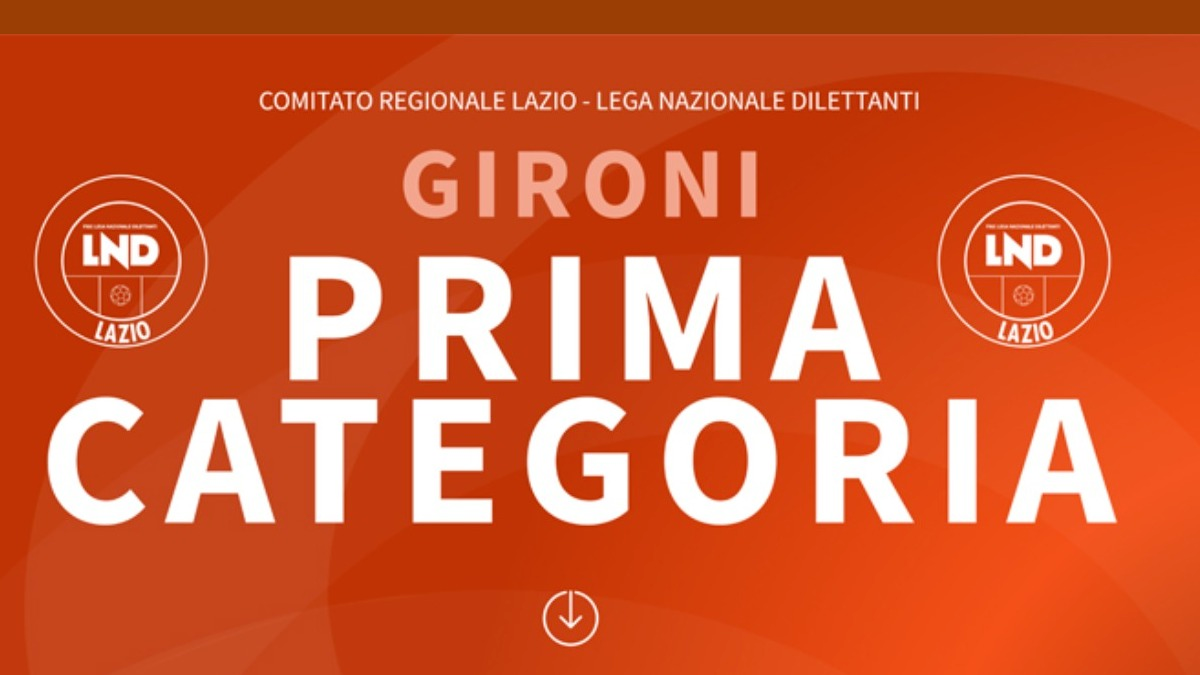 campionato prima categoria girone c