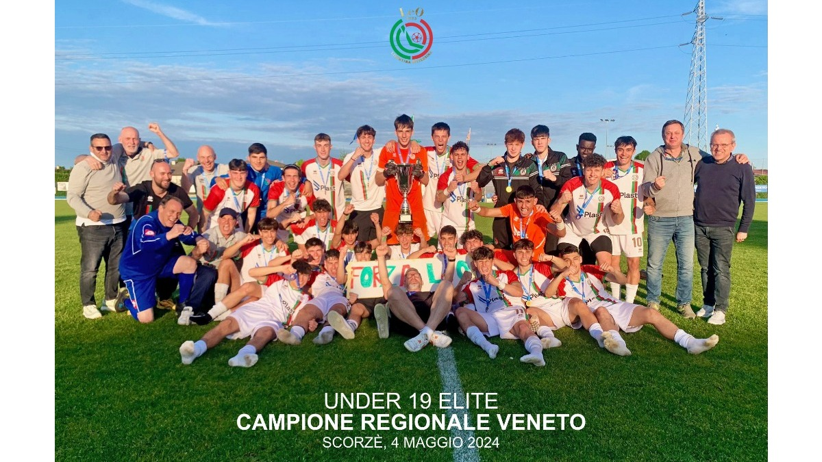 L'U19 Elite della Liventina Opitergina sul tetto la rosa dei campioni