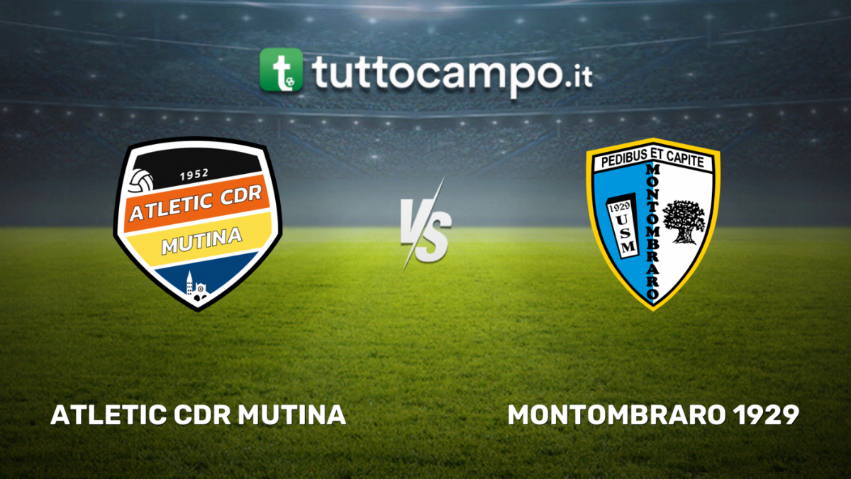 Atletic CdR Mutina vs Montombraro 1929, cronaca e tabellino - Emilia ...