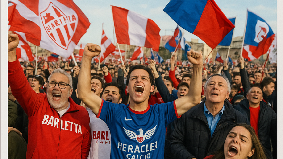 Puglia in festa: Barletta ed Heraclea Candela, due promosse in Serie D e un messaggio che va oltre il calcio