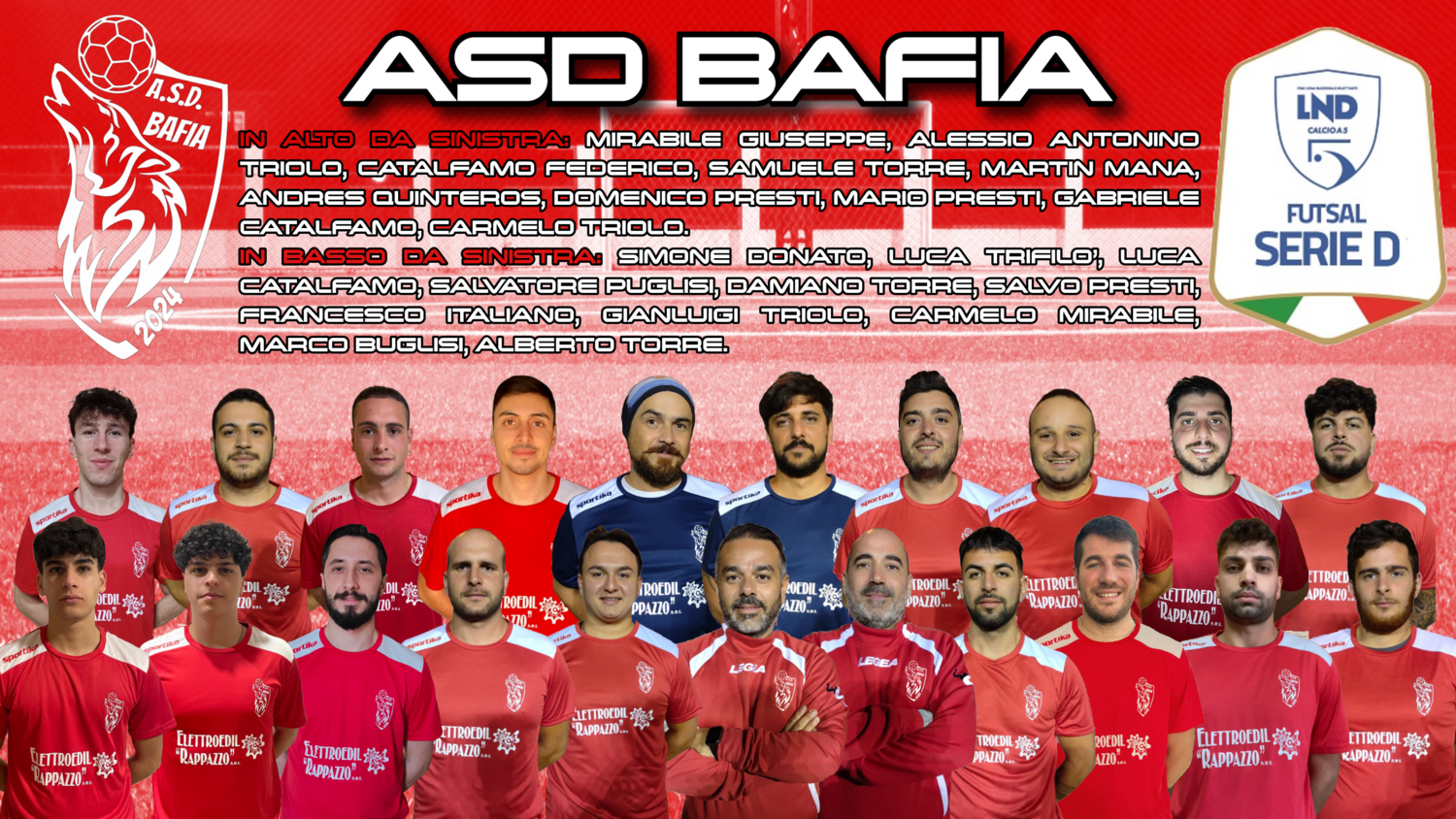 Scheda Bafia - Calcio a 5 Dilettanti Serie D Barcellona Pozzo di Gotto ...
